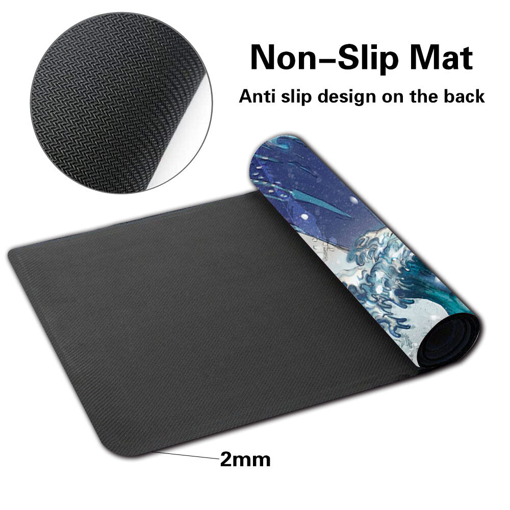 Kiora the Crashing Wave - Board Game MTG Playmat Games Mousepad Play Mat of TCG Stitched Edge