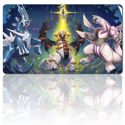 737489 - Board Game Pokemon Giratina Playmat Stitched Edge Games Mousepad Play Mat of TCG