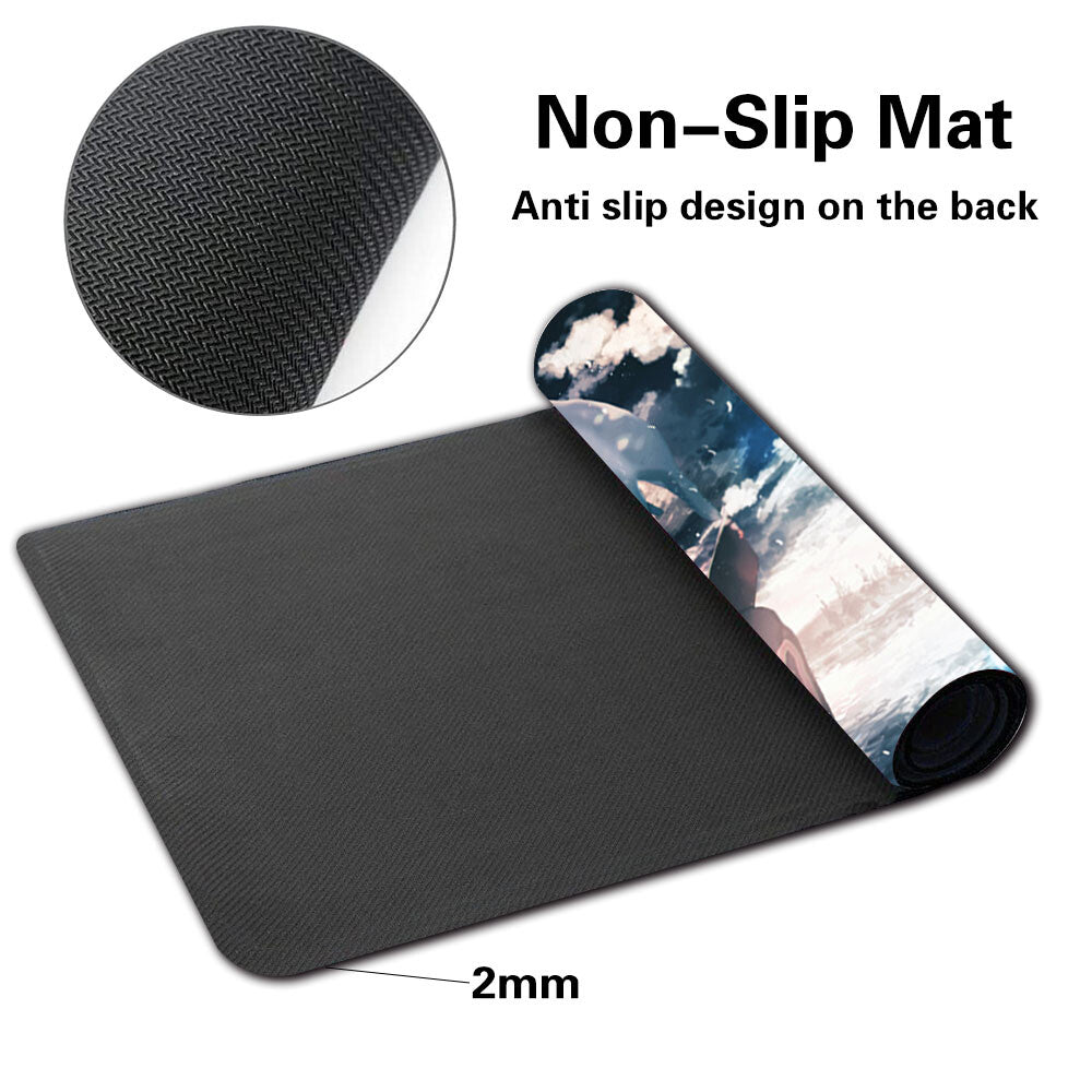 747562 - Board Game Pokemon Vaporeon Playmat Stitched Edge Games Mousepad Play Mat of TCG