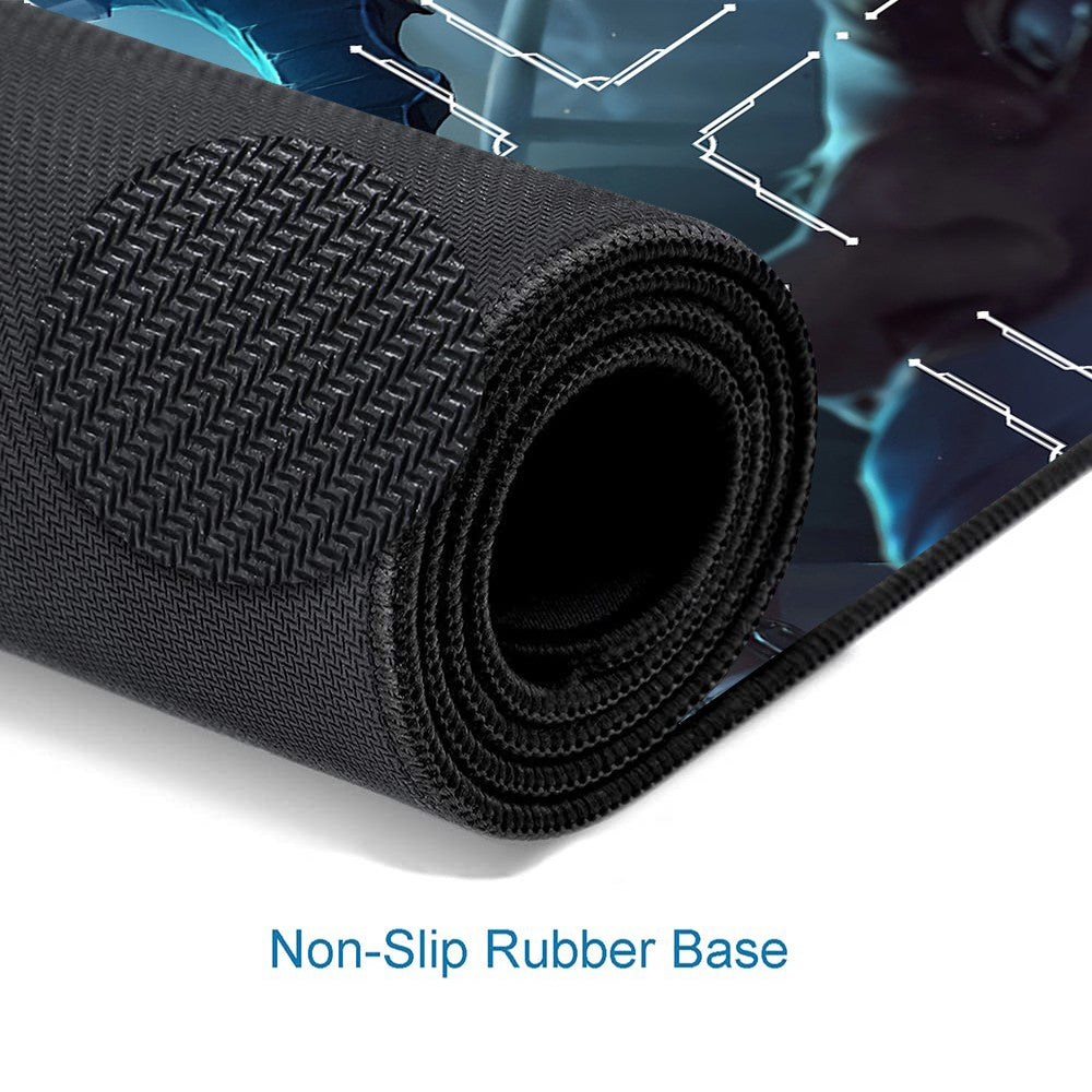 Akali - League Of Legends Riftbound Playmat 24x14 in + Free Storage Bag