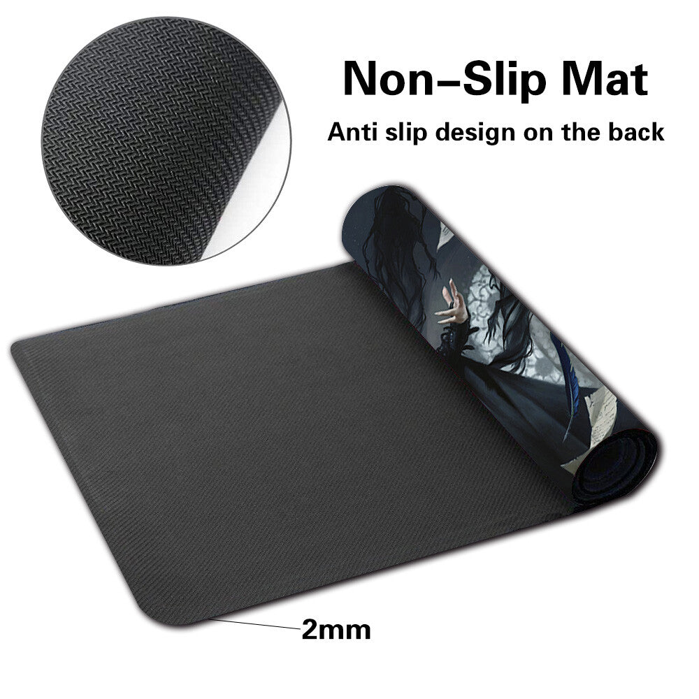 TASHA, THE WITCH QUEEN-Board Game MTG Playmat Games Mousepad Play Mat of TCG CCG Stitched Edge