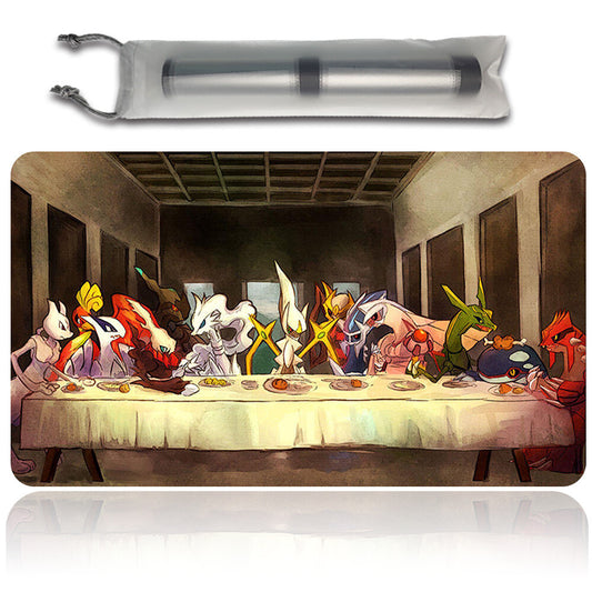 New Pokemon Playmat Stitched Edge with Free Bag | Pokemon TCG Playmat Stitched Edge | 838916