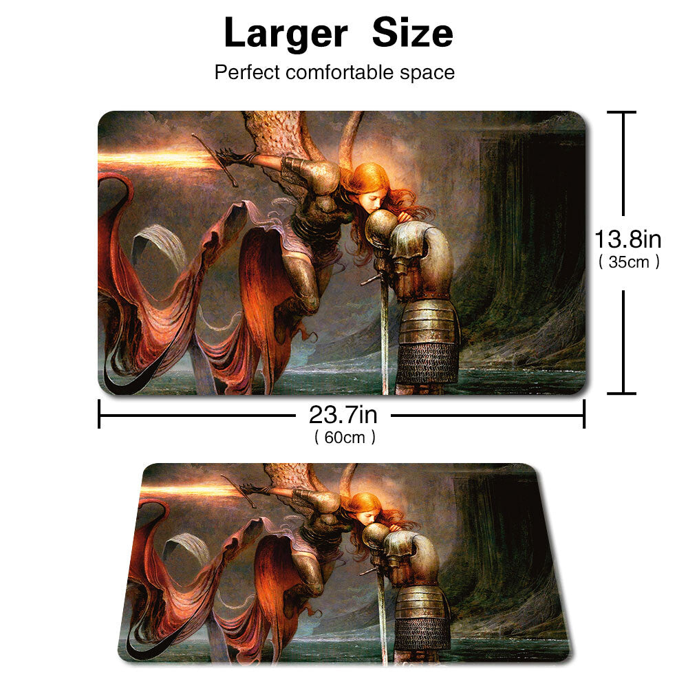 ANSWERED PRAYERS - Board Game MTG Playmat Games Mousepad Play Mat of TCG Stitched Edge