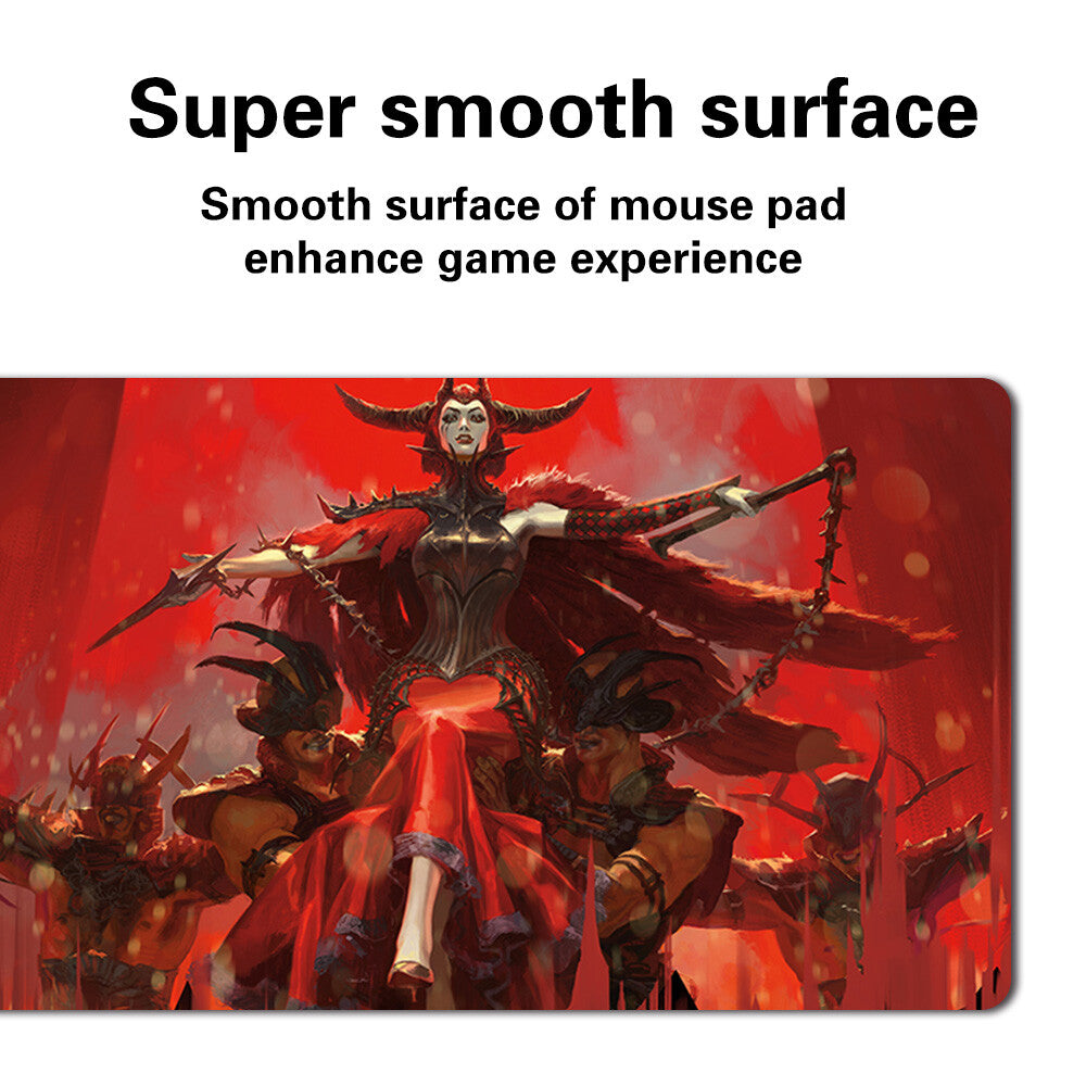 Judith, The Scourge Diva - Board Game MTG Playmat Games Mousepad Play Mat of TCG Stitched Edge