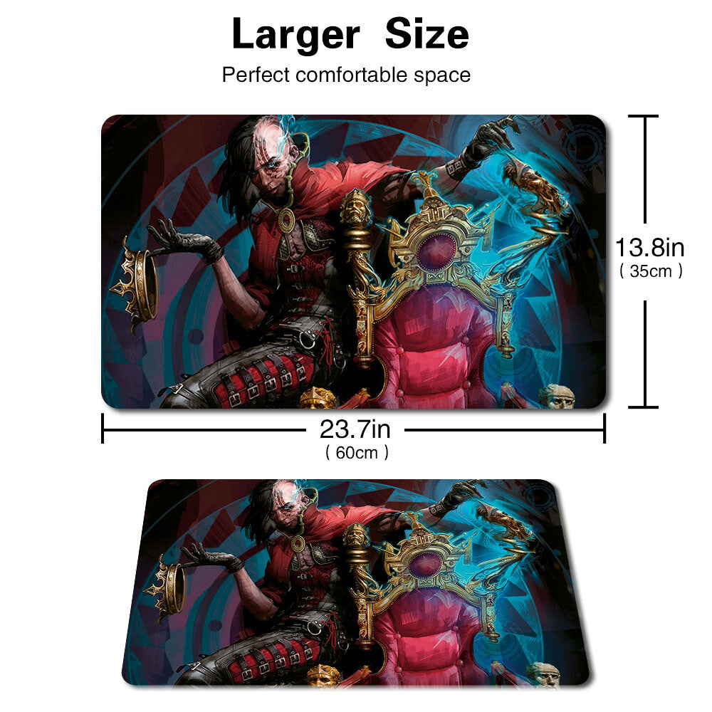 Dark Confidant - Board Game MTG Playmat Games Mousepad Play Mat of TCG Stitched Edge