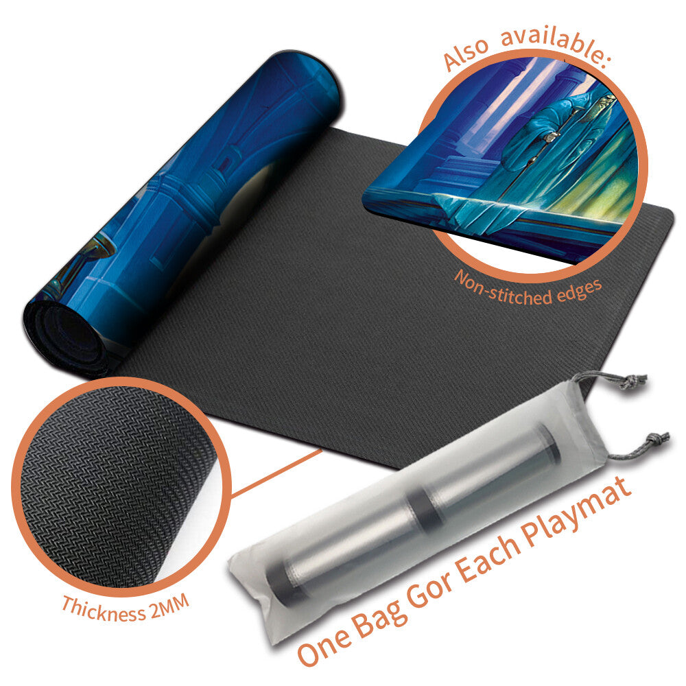 GRAND ARBITER AUGUSTIN IV- Board Game MTG Playmat Mousepad Playmat of TCG CCG Stitched Edge