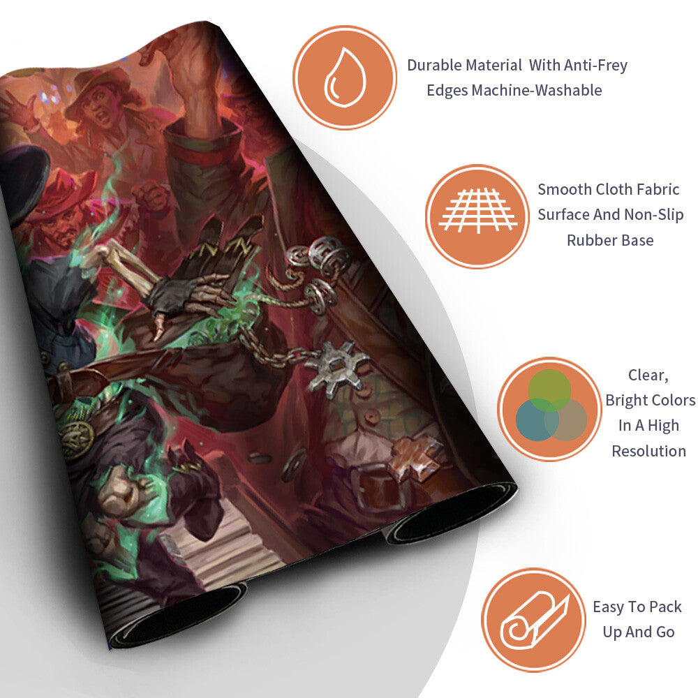 TINYBONES, THE PICKPOCKET - Magic The Gathering MTG Playmat TCG CCG MTG Playmat Stitched Edge