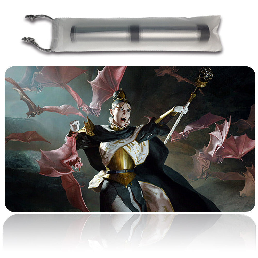 Sanguine Evangelist - Magic The Gathering MTG Playmat TCG CCG MTG Playmat Stitched Edge