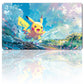 020008 - Board Game Pokemon Pikachu Playmat Stitched Edge Games Mousepad Play Mat of TCG