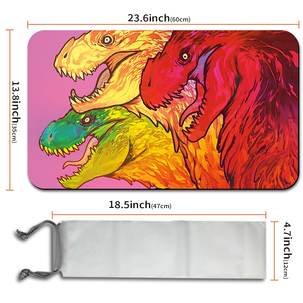 ZACAMA, PRIMAL CALAMITY - Magic The Gathering MTG Playmat TCG CCG MTG Playmat Stitched Edge