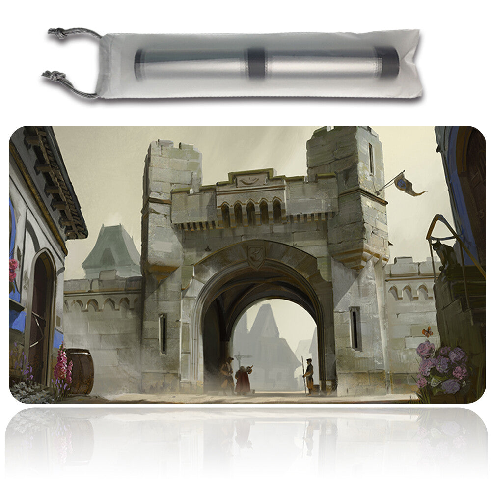 BALDUR'S GATE - Board Game MTG Playmat Mousepad Playmat of TCG CCG Stitched Edge