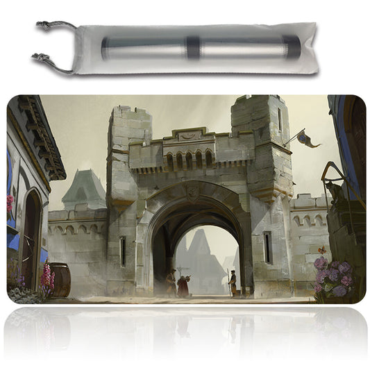 BALDUR'S GATE - Board Game MTG Playmat Mousepad Playmat of TCG CCG Stitched Edge