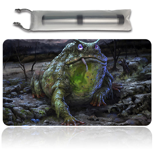 Grolnok, the Omnivore - Magic The Gathering MTG Playmat TCG CCG MTG Playmat Stitched Edge