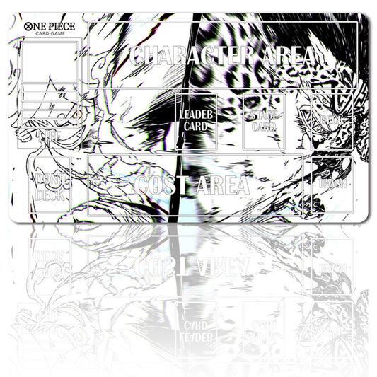 1359822 - Board Game One Piece Playmat Stitched Edge with Zone Games Mousepad Play Mat of TCG