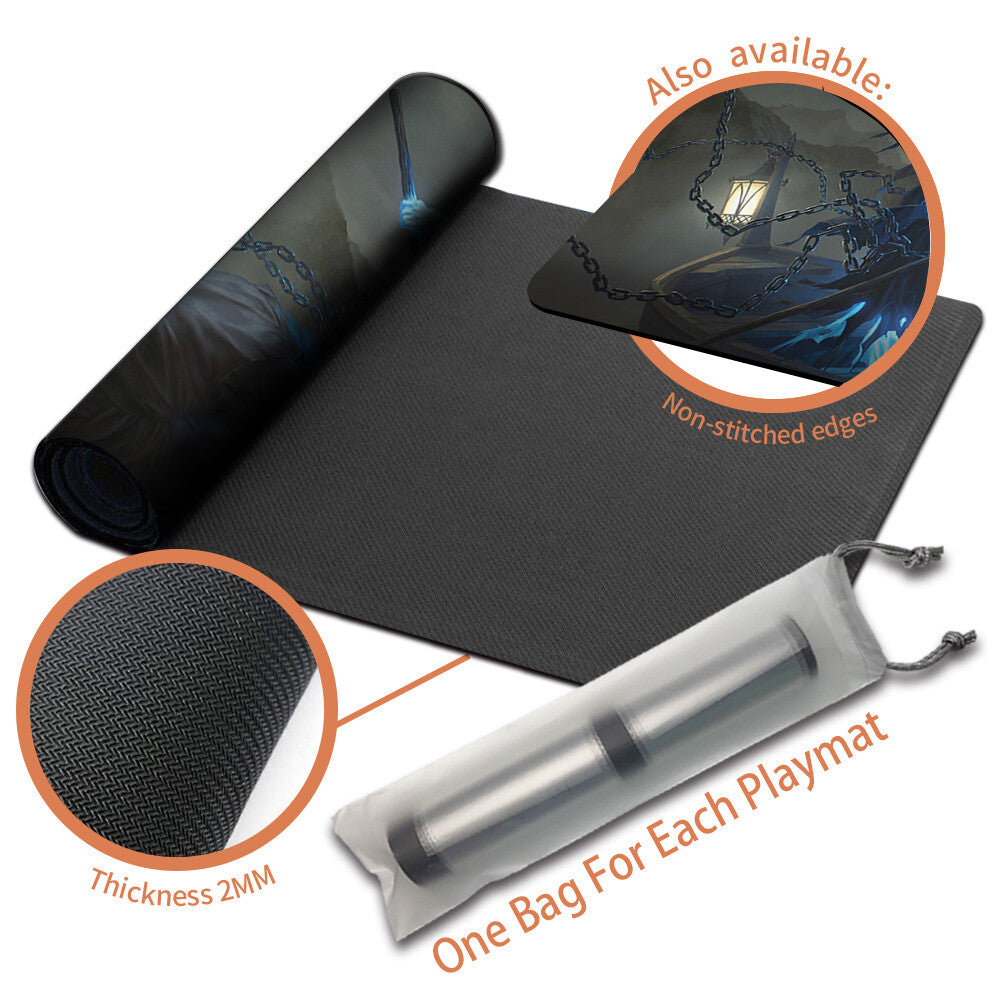 DEADEYE NAVIGATOR - Magic The Gathering MTG Playmat TCG CCG MTG Playmat Stitched Edge