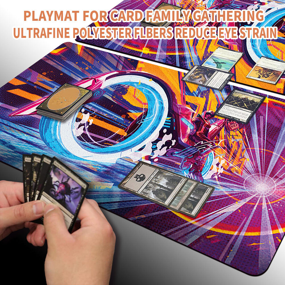 SPOTCYCLE SCOUTER - Magic The Gathering MTG Playmat TCG CCG MTG Playmat Stitched Edge