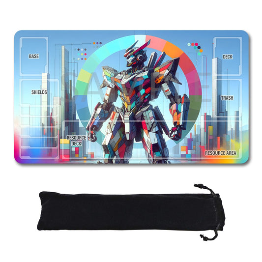 GCG Playmat Suitable for Gundam, includes Storage Bag, 24 x 14 inches (1342705)