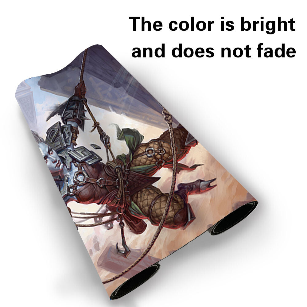 AKIRI, FEARLESS VOYAGER - Board Game MTG Playmat Games Mousepad Play Mat of TCG Stitched Edge