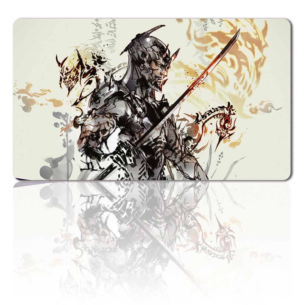 Magic The Gathering SATORU UMEZAWA MTG Playmat Free Bag TCG CCG MTG Playmat Stitched Edge