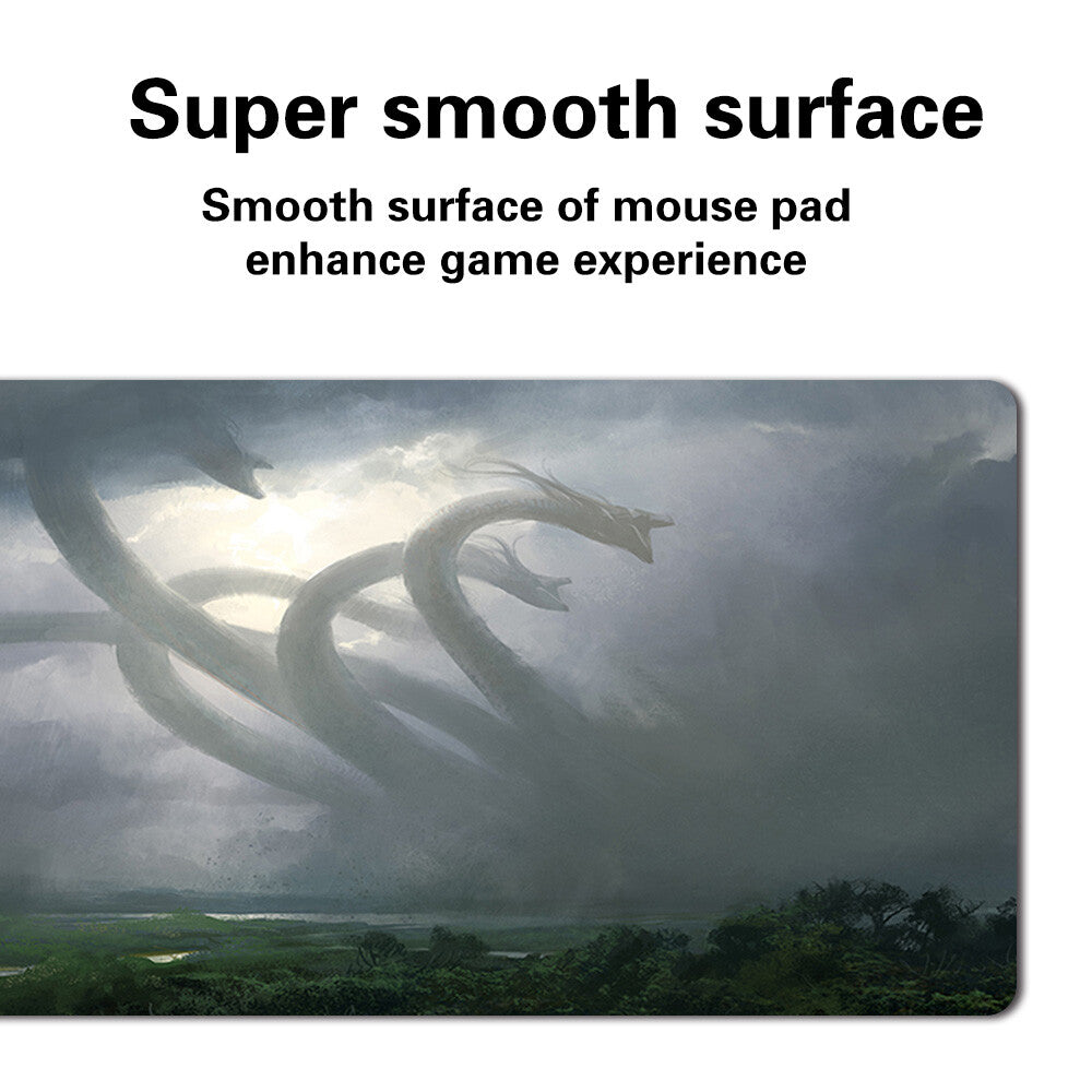 Progenitus - Board Game MTG Playmat Games Mousepad Play Mat of TCG Free Gift Bag Stitched Edge