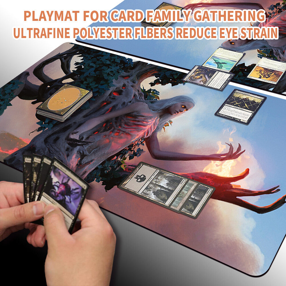 WRENN AND SIX -Board Game MTG Playmat Mousepad Magic The Gathering Playmat Stitched Edge