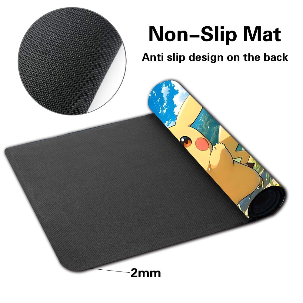 870981 - Board Game Pokemon Pikachu Playmat Stitched Edge Games Mousepad Play Mat of TCG