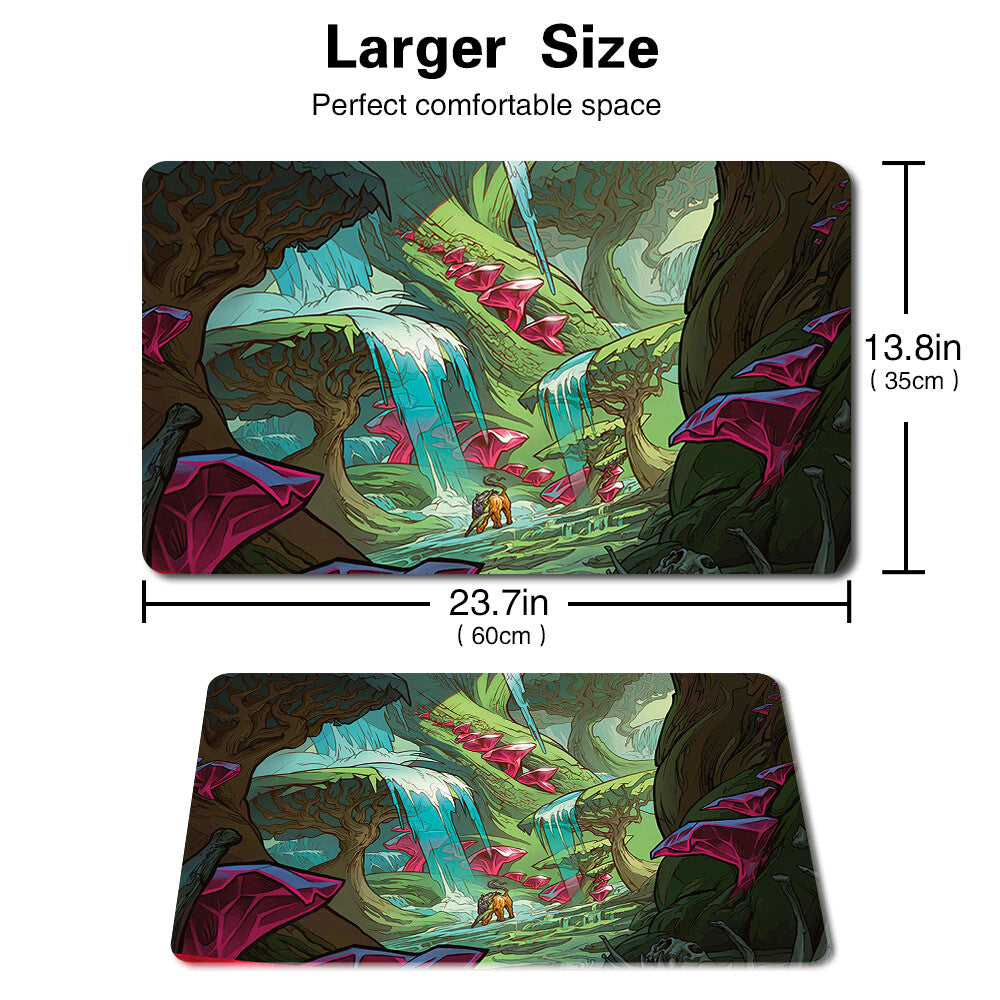ZAGOTH TRIOME - Board Game MTG Playmat Games Mousepad Play Mat of TCG Stitched Edge