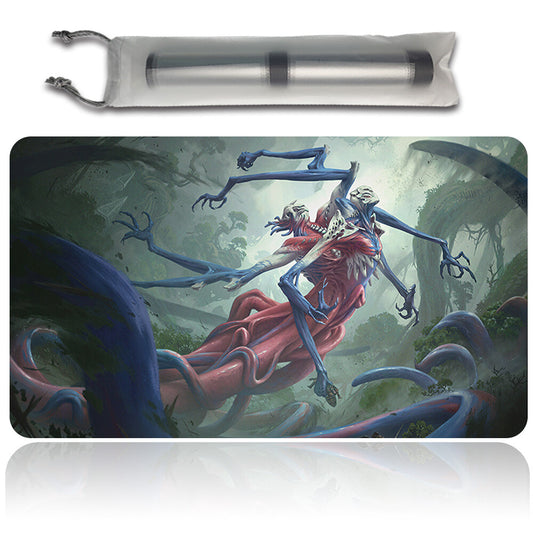 Twins of Discord - Magic The Gathering MTG Playmat TCG CCG MTG Playmat Stitched Edge