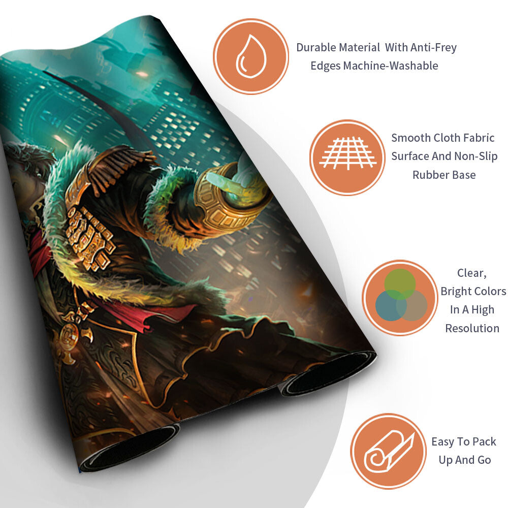 EMET-SELCH, UNSUNDERED - Magic The Gathering MTG Playmat TCG CCG MTG Playmat Stitched Edge