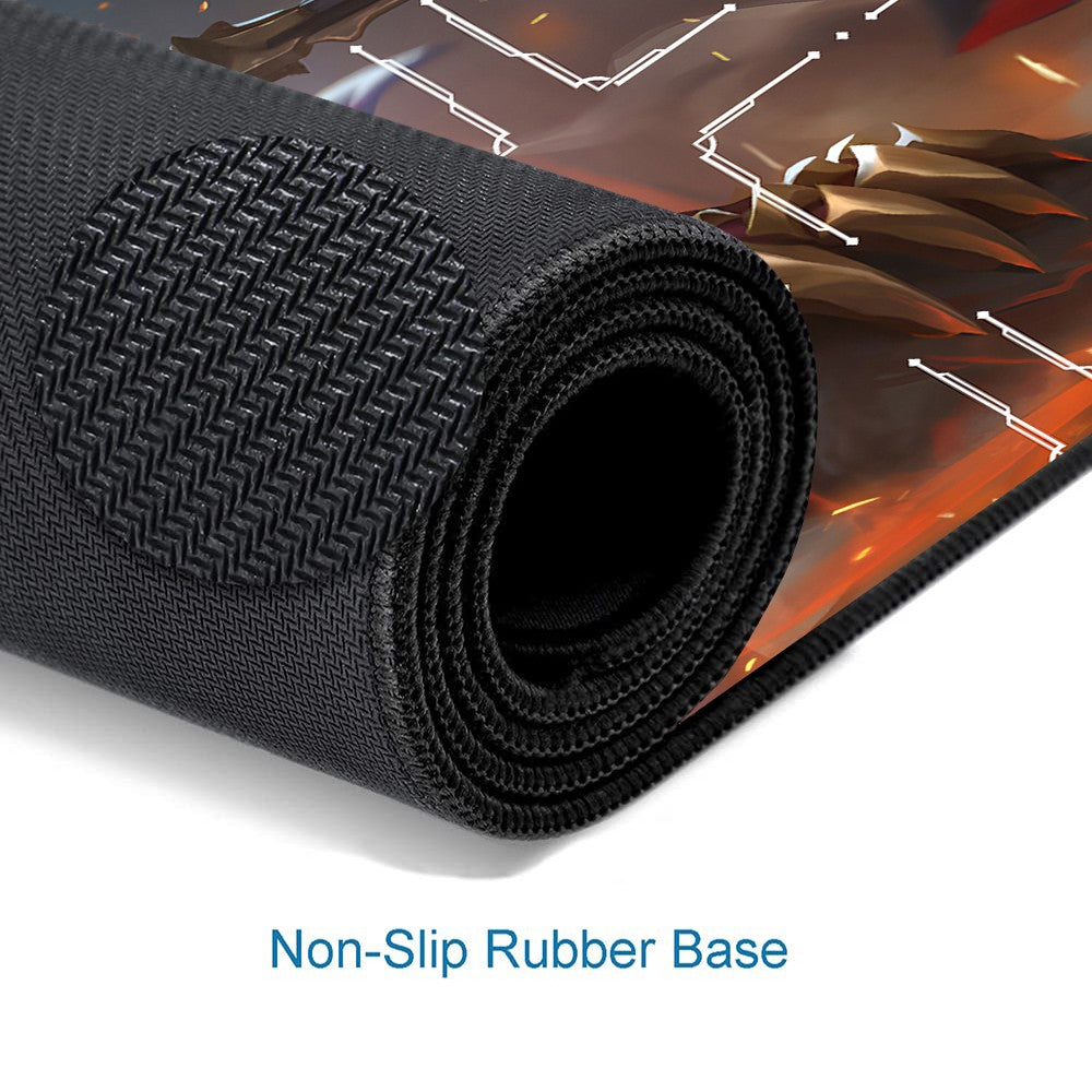 Poseidon - League Of Legends Riftbound Playmat 24x14 in + Free Storage Bag