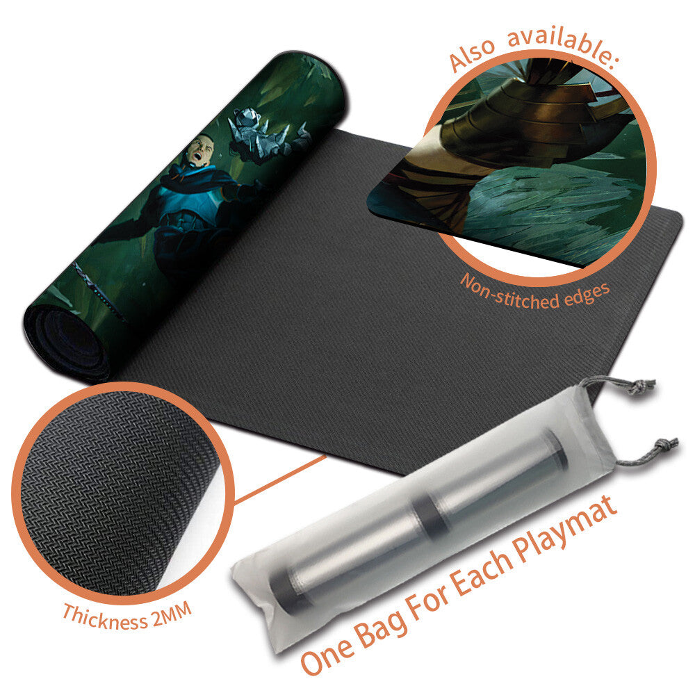 VANISH FROM SIGHT - Magic The Gathering MTG Playmat TCG CCG MTG Playmat Stitched Edge