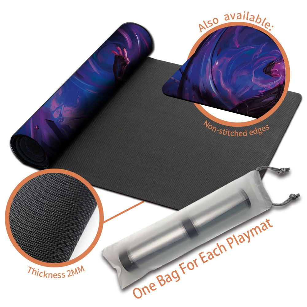 ALPHARAEL, STONECHOSEN - Magic The Gathering MTG Playmat TCG CCG MTG Playmat Stitched Edge