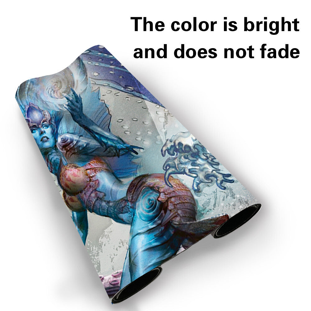 Kiora the Crashing Wave - Board Game MTG Playmat Games Mousepad Play Mat of TCG Stitched Edge