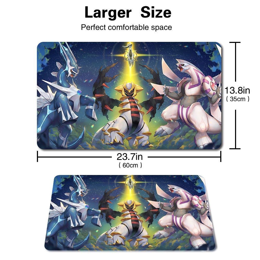 737489 - Board Game Pokemon Giratina Playmat Stitched Edge Games Mousepad Play Mat of TCG