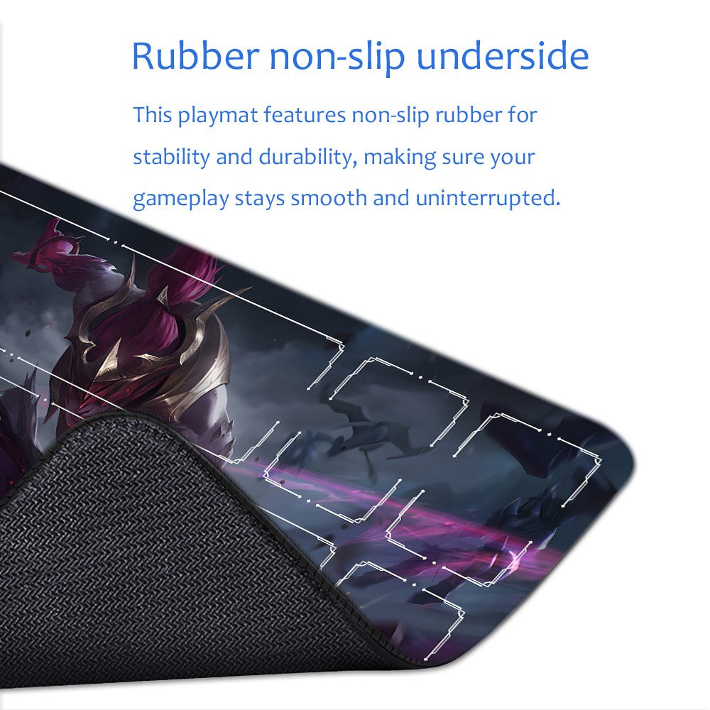 Yasuo - League Of Legends Riftbound Playmat 24x14 in + Free Storage Bag