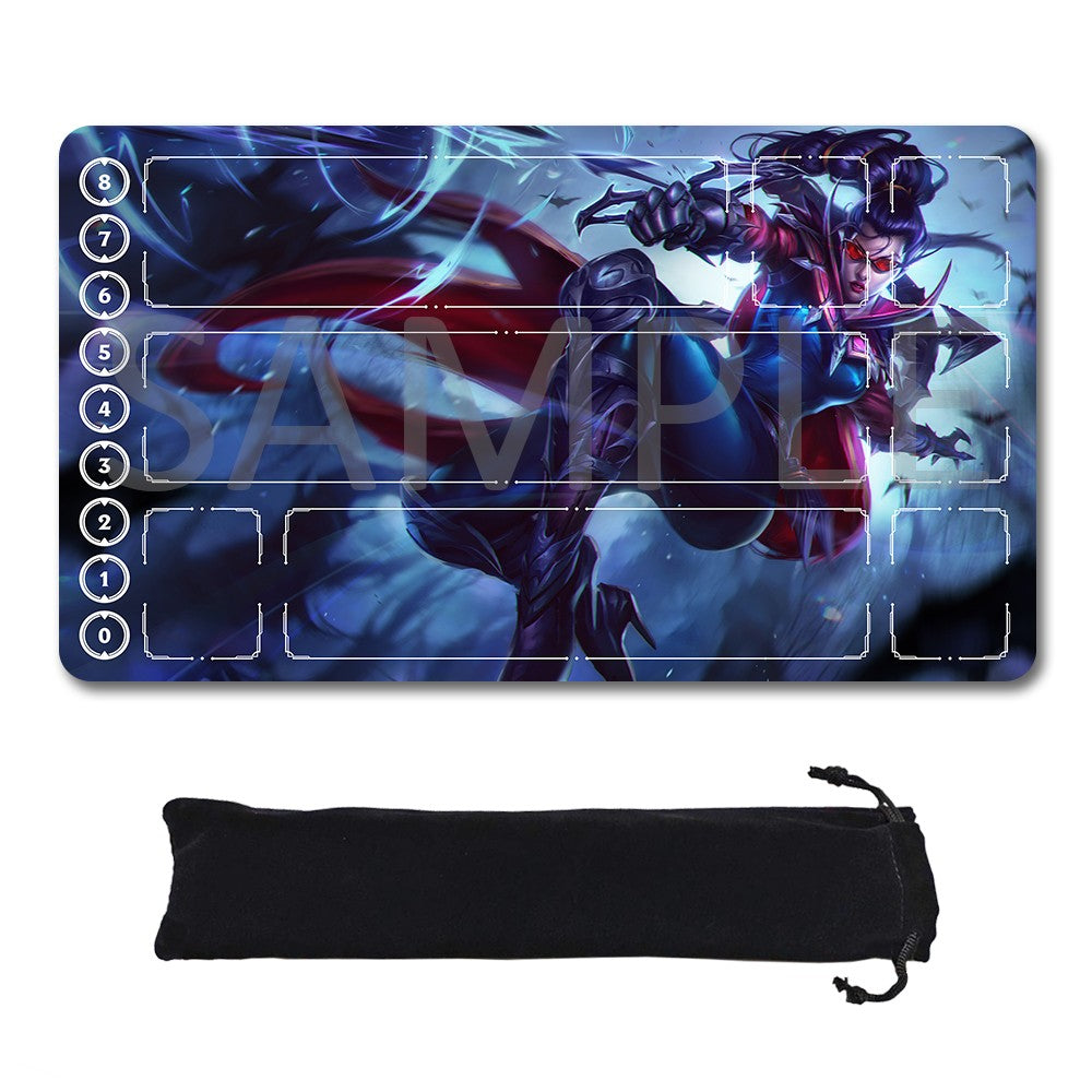 Shauna Vayne - League Of Legends Riftbound Playmat 24x14 in + Free Storage Bag