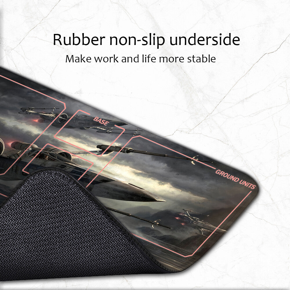 Star Wars Unlimited Playmat Stitched Edge Free Storage Bag Size 24X14IN Protective Mat star14