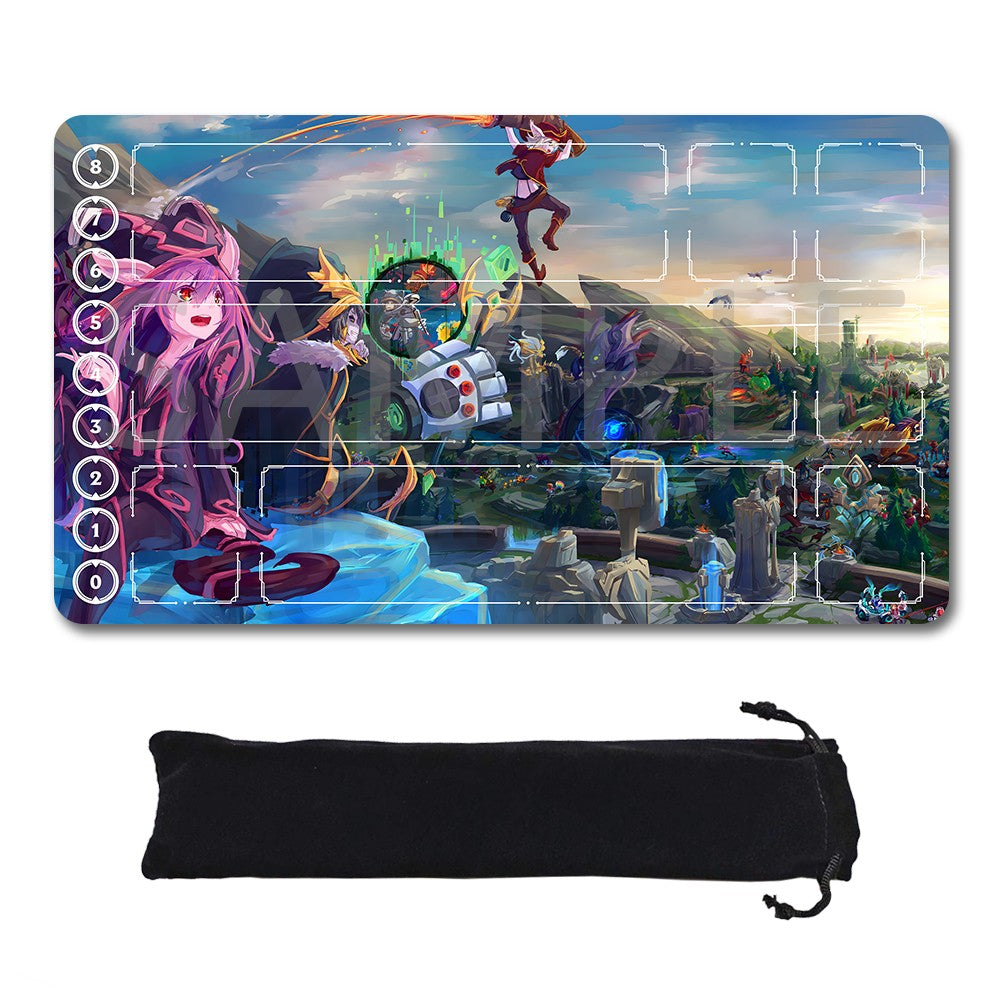 League Of Legends Riftbound Playmat 24x14 in + Free Storage Bag - 588499