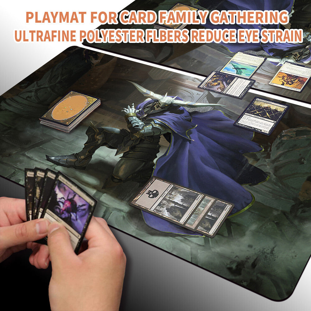 Garland, Knight of Cornelia-Magic The Gathering MTG Playmat TCG CCG MTG Playmat Stitched Edge