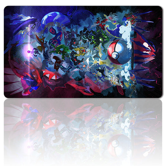 3904931 - Board Game Pokemon Playmat Stitched Edge Games Mousepad Play Mat of TCG