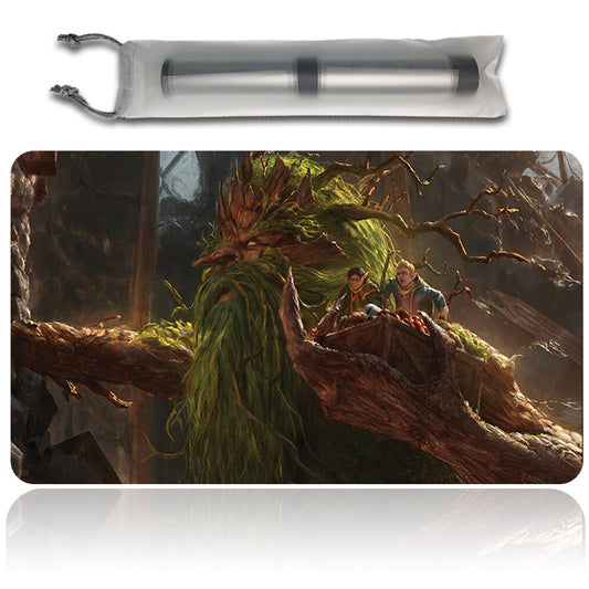 TREEBEARD, GRACIOUS HOST - Magic The Gathering MTG Playmat TCG CCG MTG Playmat Stitched Edge