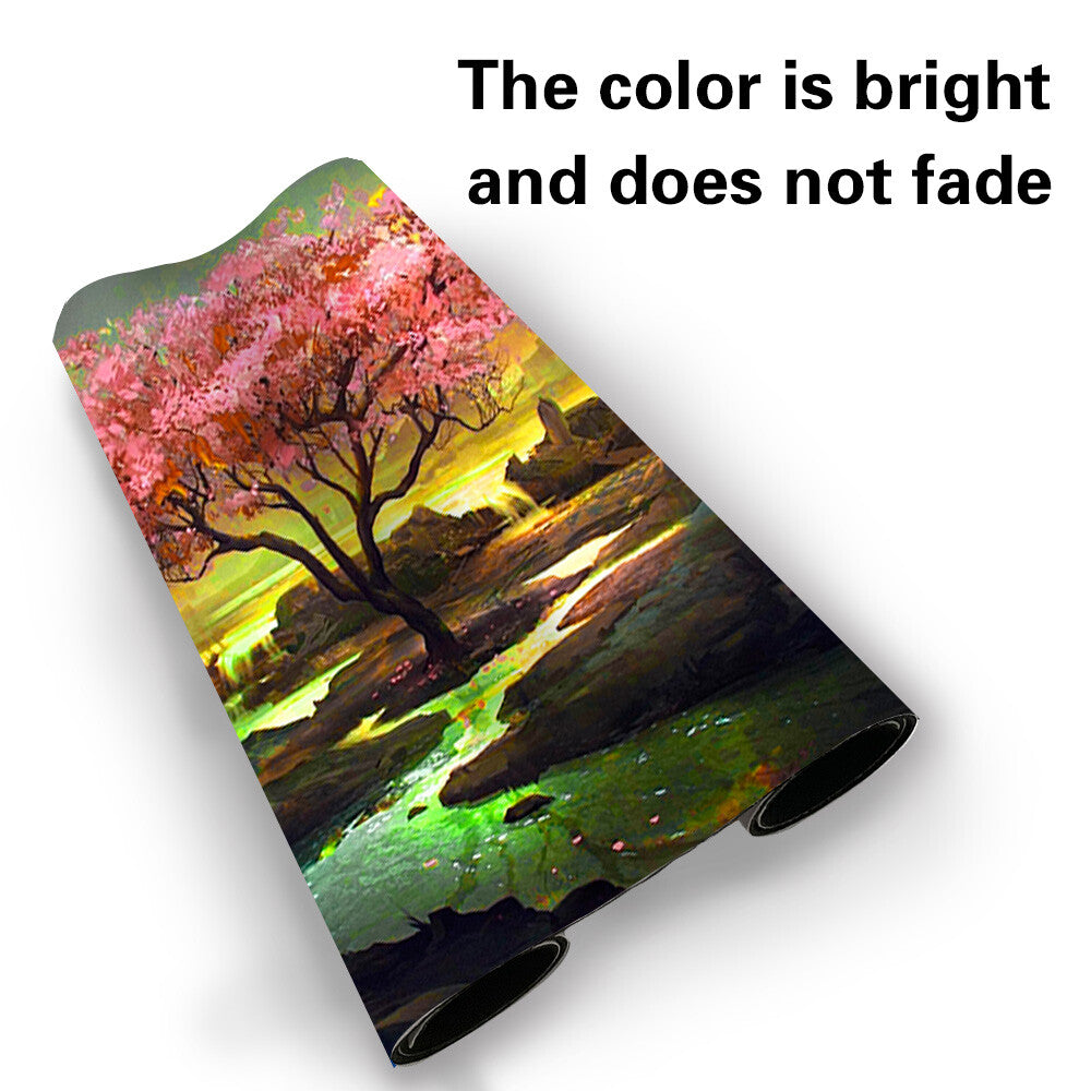 Pink-Tree - Board Game MTG Playmat Games Mousepad Play Mat of TCG Stitched Edge