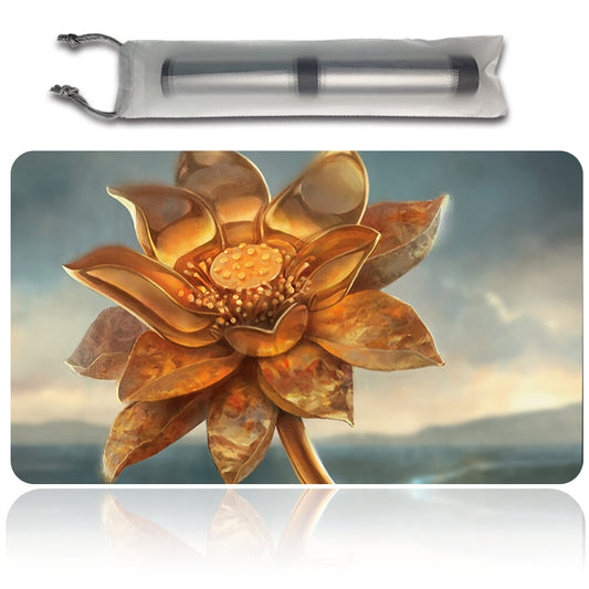 Gilded-Lotus - Magic The Gathering Playmat TCG CCG MTG Playmat Stitched Edge