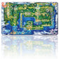 Map - Board Game Pokemon Playmat Stitched Edge Games Mousepad Play Mat of TCG