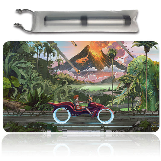 MURAGANDA LO-FI - Magic The Gathering MTG Playmat TCG CCG MTG Playmat Stitched Edge