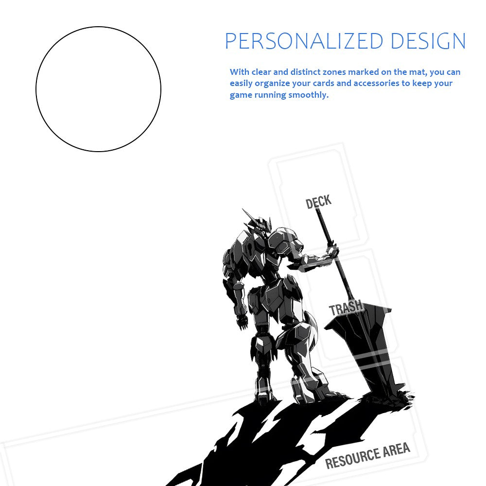 GCG Playmat Suitable for Gundam, includes Storage Bag, 24 x 14 inches (696263)