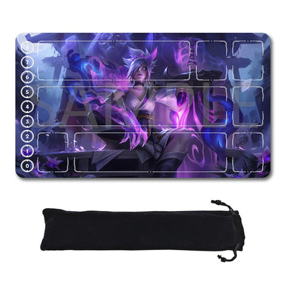 Riven - League Of Legends Riftbound Playmat 24x14 in + Free Storage Bag