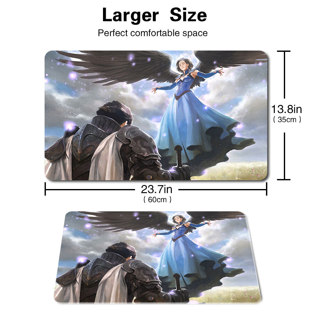 Restoration Angel-1 - Board Game MTG Playmat Games Mousepad Play Mat of TCG Stitched Edge