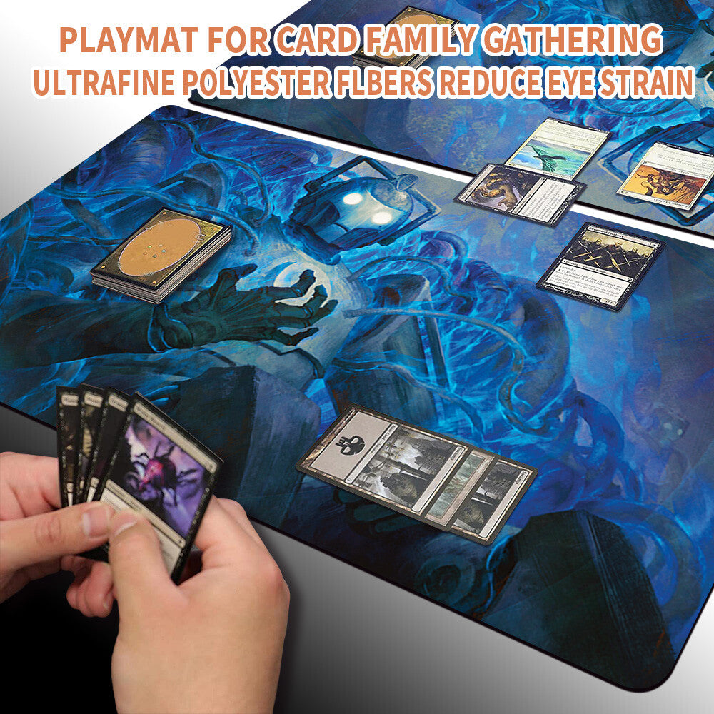THE CYBER-CONTROLLER - Magic The Gathering MTG Playmat TCG CCG MTG Playmat Stitched Edge