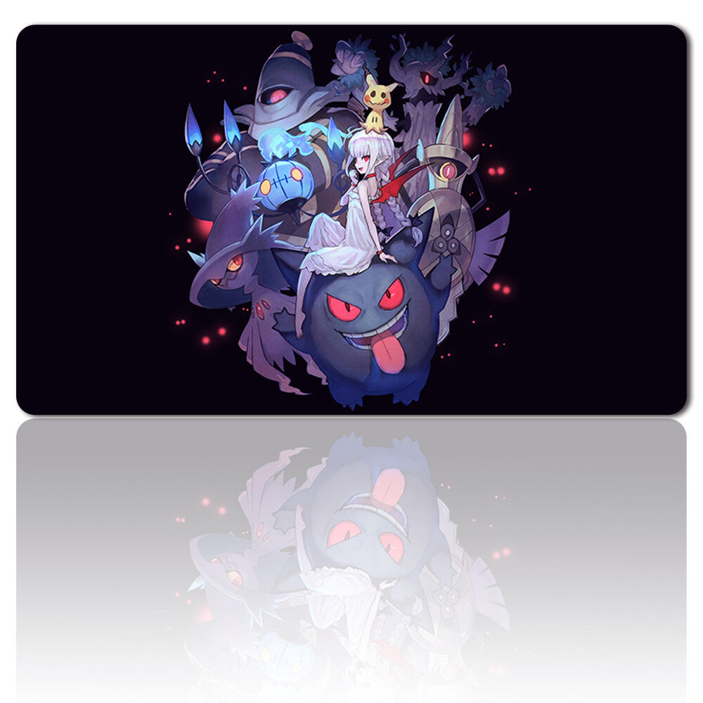 2704816 - Board Game Pokemon Gengar Playmat Stitched Edge Games Mousepad Play Mat of TCG